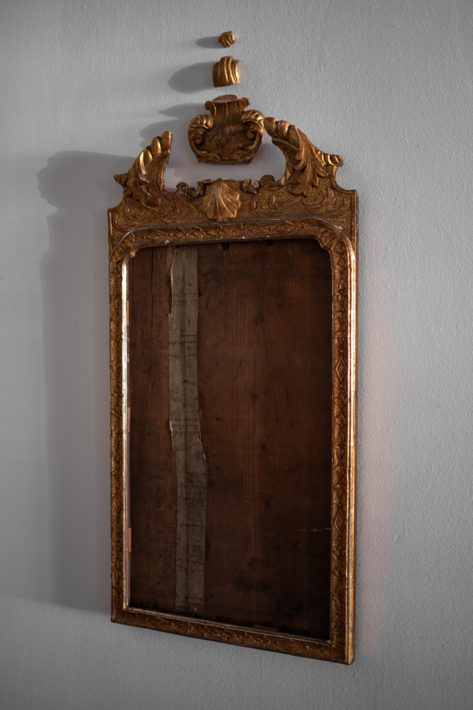 Fragment Gilt Mirror Frame Galerie Half